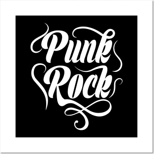 punkrock text typography Posters and Art